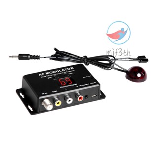 Mif) โมดูลเลเตอร์ M60IR RF พร้อมตัวแปลง IR Repeater AV เป็น RF พร้อมเครื่องทวนสัญญาณ IR