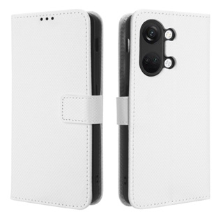 เคสโทรศัพท์หนัง PU ฝาพับ พร้อมช่องใส่บัตร สําหรับ Oneplus Nord 3 5G Nord3