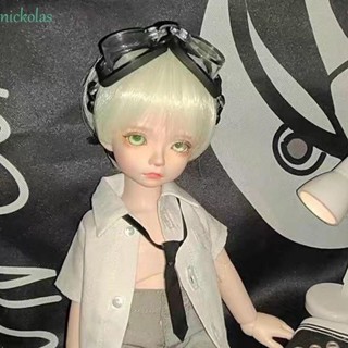 Nickolas แว่นตาว่ายน้ํา หนัง PU ตุ๊กตา BJD 1/6 น่ารัก สําหรับเด็ก