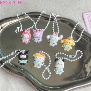 Back2life พวงกุญแจ จี้เรซิ่น รูปปอมปอม Purin Cinnamoroll สําหรับห้อยหูฟัง