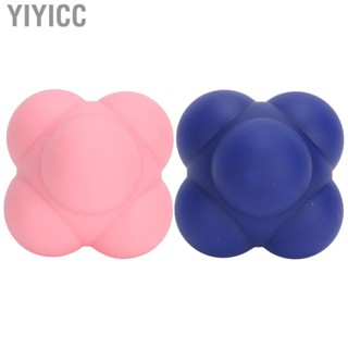 Yiyicc Silicone Bounce Reaction Ball  Speed Training Coordination for Exercises and