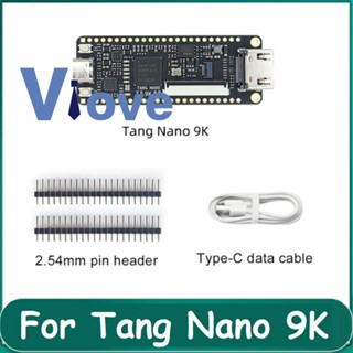 เมนบอร์ดอินเตอร์เฟซการเรียนรู้ สําหรับ Tang Nano 9K FPGA GoAI GW1NR-9 RISC-V RV HD 40P RGB