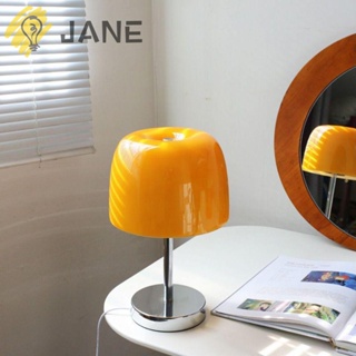 Jane โคมไฟตั้งโต๊ะ โคมไฟข้างเตียง โคมไฟห้องรับประทานอาหาร โคมไฟตั้งโต๊ะ Bauhaus แก้ว