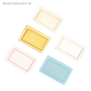 Ricktyshen ถาดอาหารจิ๋ว 1:12 อุปกรณ์เสริม สําหรับตกแต่งบ้านตุ๊กตา 1 ชุด