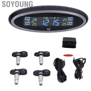 Soyoung Car Tire Pressure  System  USB TPMS Professional  for  Shop Home