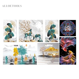 ชุดปักครอสสติตช์ 11CT ผ้าแคนวาส ลายการ์ตูนกวาง DIY [alloetools.th]