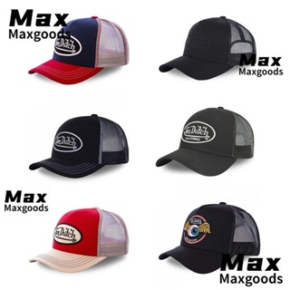 Maxg หมวกเบสบอล กันแดด ปักลาย แห้งเร็ว ปรับได้ แฟชั่นฤดูร้อน สําหรับผู้ชาย ผู้หญิง