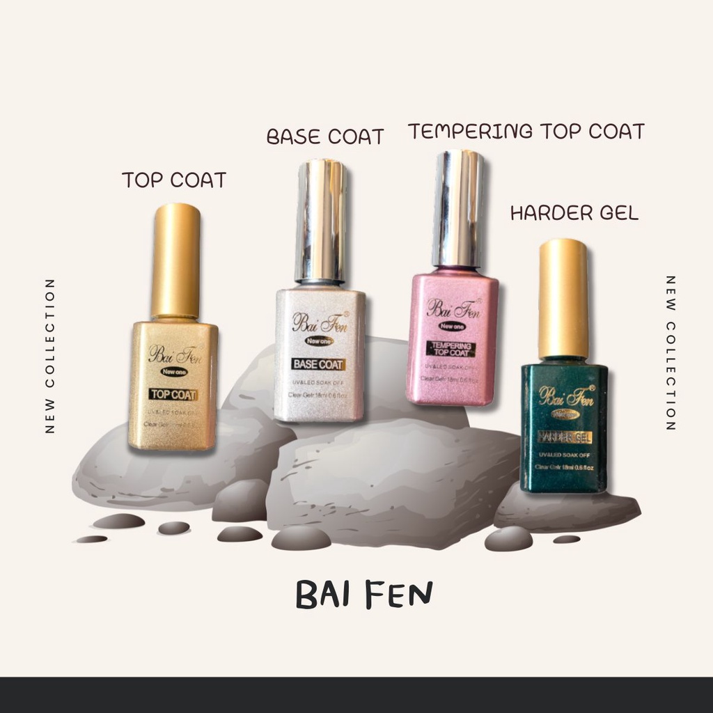 Bai Fen ใบเฟิน หรือ ใบเฟ่น แบรนด์ที่ช่างทำเล็บไว้วางใจ สินค้าของแท้ ราคา ถูกที่สุด ดีลบีเคเค