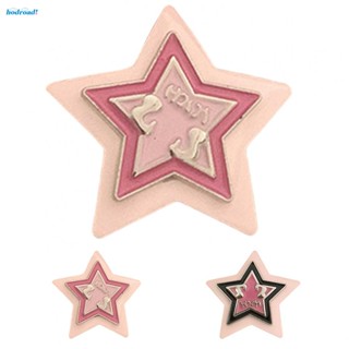 【HODRD】Dopamine Star Hairpin Letter Pentagram Metal Hairpin Crushed Hair Sweet Hairpin【Fashion】