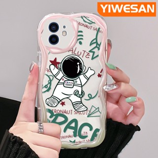 เคสโทรศัพท์มือถือแบบนิ่ม ใส กันกระแทก ลายการ์ตูนนักบินอวกาศ สําหรับ iPhone 12 12 Pro 12 Mini 12 Pro Max