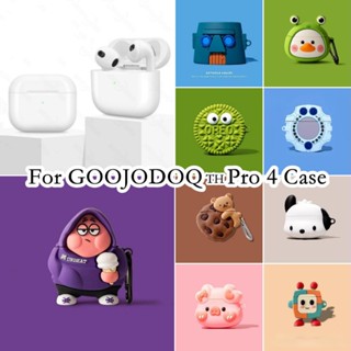 【บูติกดั้งเดิม】สําหรับ Goojodoq 🇹🇭 เคสลายการ์ตูน สําหรับ GOOJODOQ Pro 4 🇹🇭 เคสหูฟัง แบบนิ่ม สําหรับ Pro 4