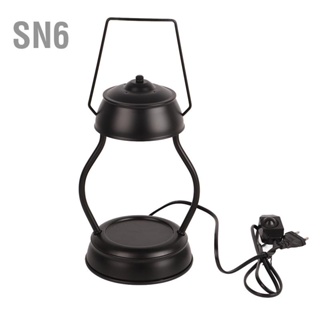 SN6 Candle Wax Melting Lamp Portable Adjustable Knob Retro Small Light for Home Bedroom Living Room