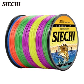 Siechi สายเอ็นตกปลา PE แบบถัก หลายเส้นใย 300 ม. 4 8 เส้น