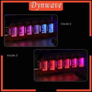 [Dynwave] Nixie Tube นาฬิกา ปรับได้ หลายโหมด สําหรับตกแต่งบ้าน ห้องนอน ของขวัญวันเกิด