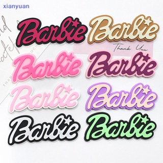 Xianyuan กิ๊บติดผมเรซิ่น ลายการ์ตูนอนิเมะ Kawaii Barbie DIY สําหรับตุ๊กตาบาร์บี้ 5 ชิ้น