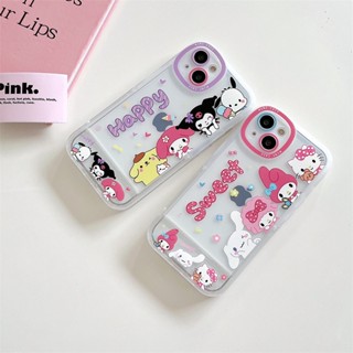 เคสโทรศัพท์มือถือนิ่ม ลายการ์ตูนเมโลดี้ ซานริโอ้ สําหรับ Iphone Apple 14ProMax 11 13 12