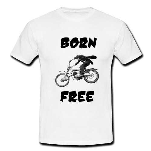 ใหม่ 2020 เสื้อยืดแฟชั่น ผู้ชาย เกิด ฟรี บุรุษ ย้อนยุค วินเทจ เสื้อยืดจักรยาน เสือหมอบ กระโดด ผาดโผน สิ่งสกปรก บุรุษ ชุด