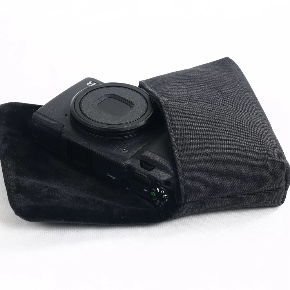 กระเป๋าเก็บกล้องเหมาะสําหรับ Sony RX100 Micro กระเป๋าเดี่ยว Ricoh GR2 GR3 Canon G7X G9X G7X2 กระเป๋ากล้อง