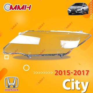 ฝาครอบเลนส์ไฟหน้า สําหรับ Honda City GM6 2015-2017 เลนส์ไฟหน้า ฝาครอบไฟหน้า ไฟหน้ารถยนต์ ไฟหน้าสําหรับ ฝาครอบไฟหน้าตรงรุ่น ฝาครอบเลนส์  headlamp cover ไฟหน้า โคมไฟหน้า ฝาครอบเลนส์