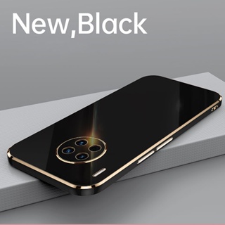 กรณี Huawei Nova 8i ฝาครอบเคส Soft TPU Electroplating Back Cover Shockproof เคส Honor 50 Lite Phone Casing