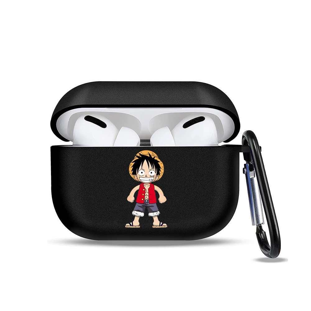 เคสหูฟังบลูทูธ TPU ลายการ์ตูนวันพีช สําหรับ Apple AirPods Pro AirPods 3 2 1