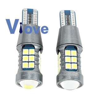 หลอดไฟเลี้ยวรถยนต์ Led 3030 27Smd T15 สีดํา และสีขาว 2 ชิ้น