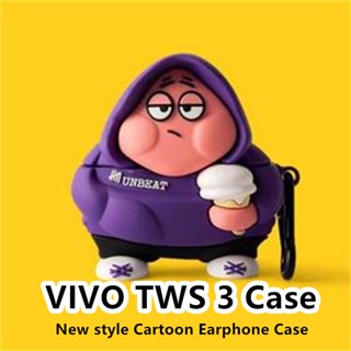 【imamura】เคสหูฟัง แบบนิ่ม ลายการ์ตูนน่ารัก สําหรับ VIVO TWS 3 TWS 3