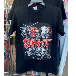 SL188 SLIPKNOT เสื้อยืดวงร็อค สลิปน็อต เสื้อวง เสื้อยืดสลิปน็อต เสื้อวินเทจ