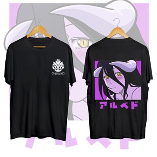 เสื้อยืด Overlord อะนิเมะ Undead King Ainz Ooal Gown Guild YGGDRASIL เสื้อผ้าฝ้ายล่าสุดที่มีแนวโน้มแ Unisex