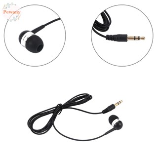 PEWANY Novelty Headset Single Side Headphone Earphone Universal In Ear Mono Wire 3.5mm Earbud