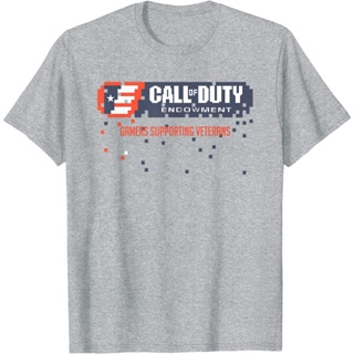 เสื้อยืด ผ้าฝ้าย พิมพ์ลาย Call of Duty Endowment "Pixel" คุณภาพสูง แฟชั่นสําหรับผู้หญิง_02