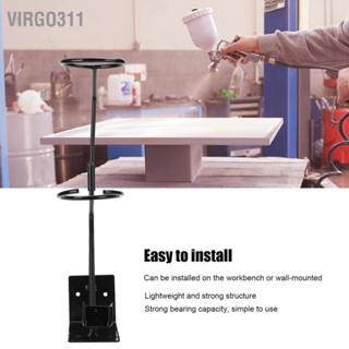 Virgo311 ที่ใส่ปืนพ่นสี Sprayers แท่นวางแบบคงที่พร้อมอุปกรณ์เสริม Strainer Rack