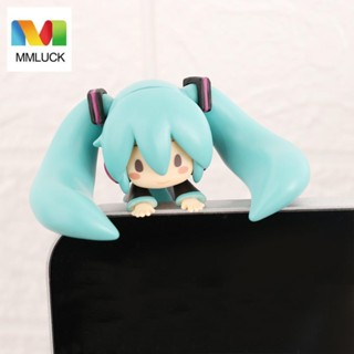 Jenniferdz Q Version Hatsune Miku ฟิกเกอร์โมเดลตุ๊กตา Pvc ของเล่นสําหรับเด็ก