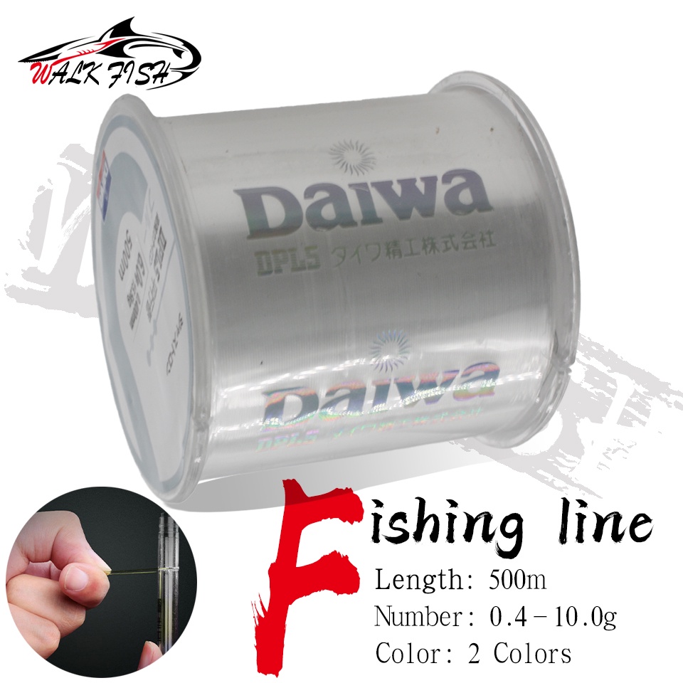 Daiwa สายไนล่อน แข็งแรงมาก ขนาด 2-35 ปอนด์ 500 เมตร สําหรับตกปลา