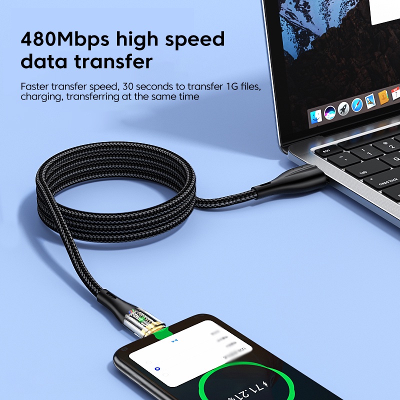Marjay 6A 120W สายชาร์จ USB Type C ชาร์จเร็วมาก ราคา ถูกที่สุด ดีลบีเคเค แกลเลอรีภาพที่ 7