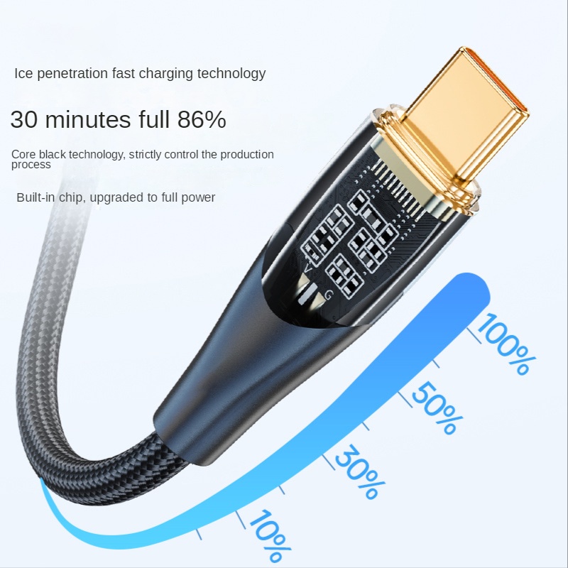 Marjay 6A 120W สายชาร์จ USB Type C ชาร์จเร็วมาก ราคา ถูกที่สุด ดีลบีเคเค แกลเลอรีภาพที่ 9