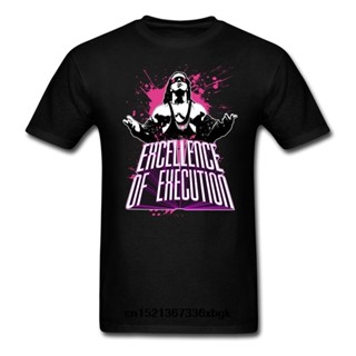 HOT QGเสื้อยืด พิมพ์ลาย Bret Hitman Hart Execution Organic Hi-Street สําหรับผู้ชาย