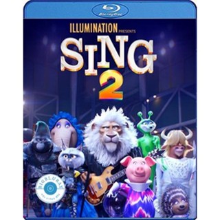 แผ่น Bluray หนังใหม่ Sing 2 (2021) ร้องจริง เสียงจริง 2 (เสียง Eng 7.1 Atmos/ไทย |ซับ Eng/ไทย) หนัง บลูเรย์