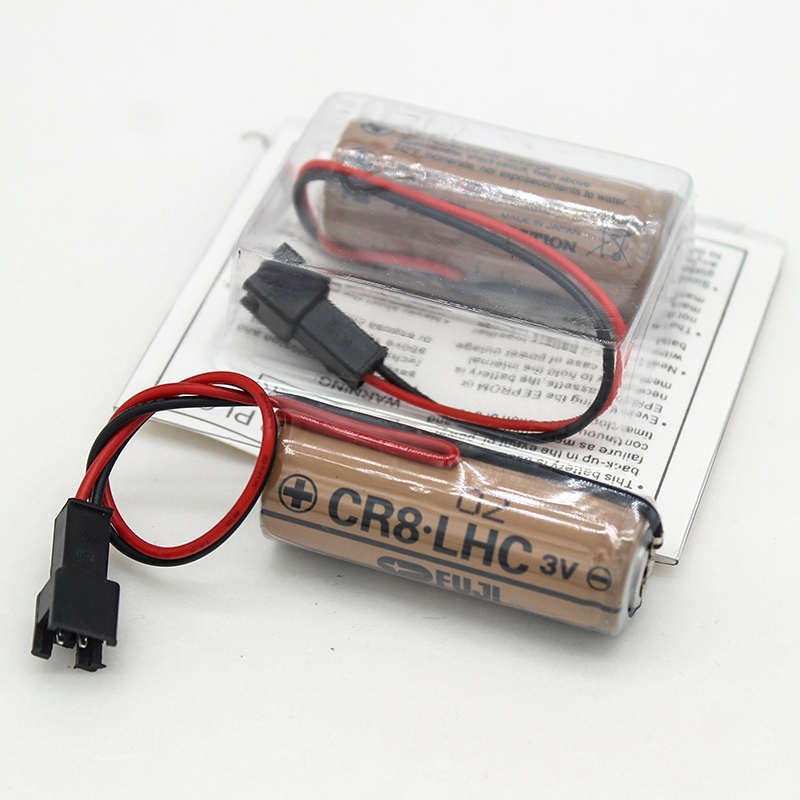 1pce FDK CR8LHC 3V 3000mah PLC ควบคุมอุตสาหกรรมแบตเตอรี่ลิเธียม
