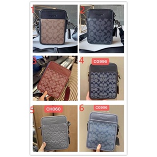 COACH CC009 CC090 cg996 Sullivan กระเป๋าสะพายไหล่ผู้ชาย/กระเป๋าโทรศัพท์มือถือ/กระเป๋าผ้าใบผู้ชาย/กระเป๋ากล้อง