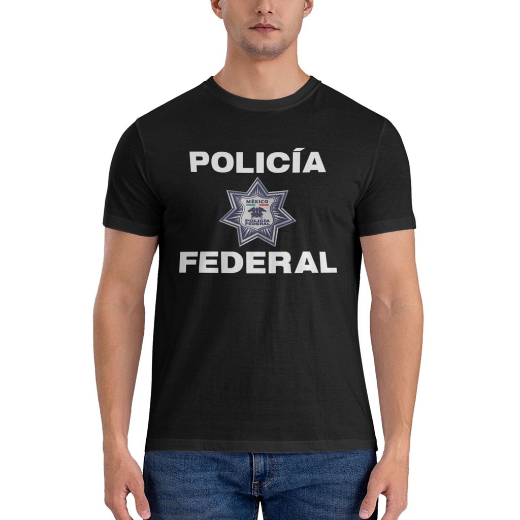 Policia Federal Sicario Graphics Cotton Print Tshirt
