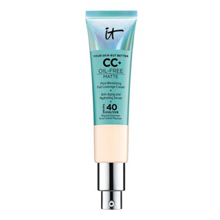 It COSMETICS Your Skin But Better CC+ ครีม เนื้อแมตต์ ไร้น้ํามัน พร้อม SPF 40 ซีซีครีม สําหรับแต่งหน้า