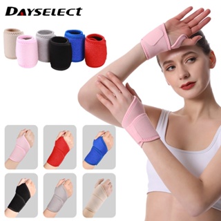 Dayselect สายรัดข้อมือ สายรัดข้อมือ สายรัดข้อมือ สายรัดข้อมือ สายรัดข้อมือ ผ้าพันแผล การฝึกอบรม เพื่อความปลอดภัย สําหรับเล่นกีฬา ฟิตเนส ยิม 1 ชิ้น