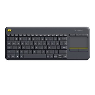 LOGITECH Living Room Keyboard K400 Plus-BK คีย์บอร์ดไร้สาย