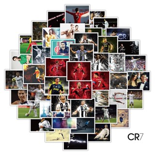 ชุดสติ๊กเกอร์ Cristiano Ronaldo ชุดสติ๊กเกอร์กราฟิตี้กันน้ำไอดอล, 50 แผ่น/ชุด