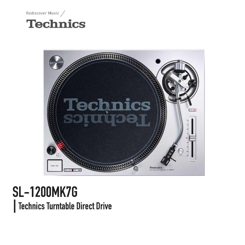Technics - SL-1200MK7 / ประกันศูนย์ไทย / Direct Drive Turntable S-Shape Tonearm / LENNSHOP