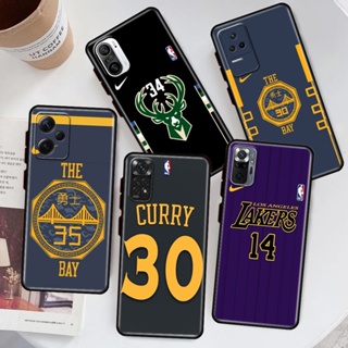 เคสโทรศัพท์มือถือซิลิโคน TPU กันกระแทก ลาย The NBA jerseys สําหรับ Xiaomi Redmi NOTE 10 10T 10S PRO 10 PRO MAX 11T 11S 11 4G 5G