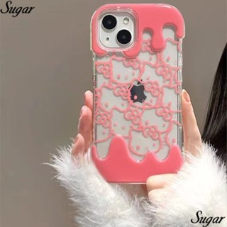 ✅เคสโทรศัพท์มือถือ ลายแมว kt สีชมพู สําหรับ iPhone XR 148promaxplus11 XS13 FMCA 12