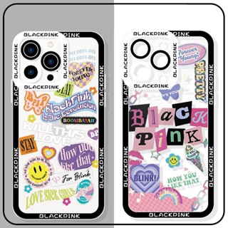 เคสโทรศัพท์มือถือ ลายกราฟฟิตี้ BLACKPINK สําหรับ Iphone13 Iphone14