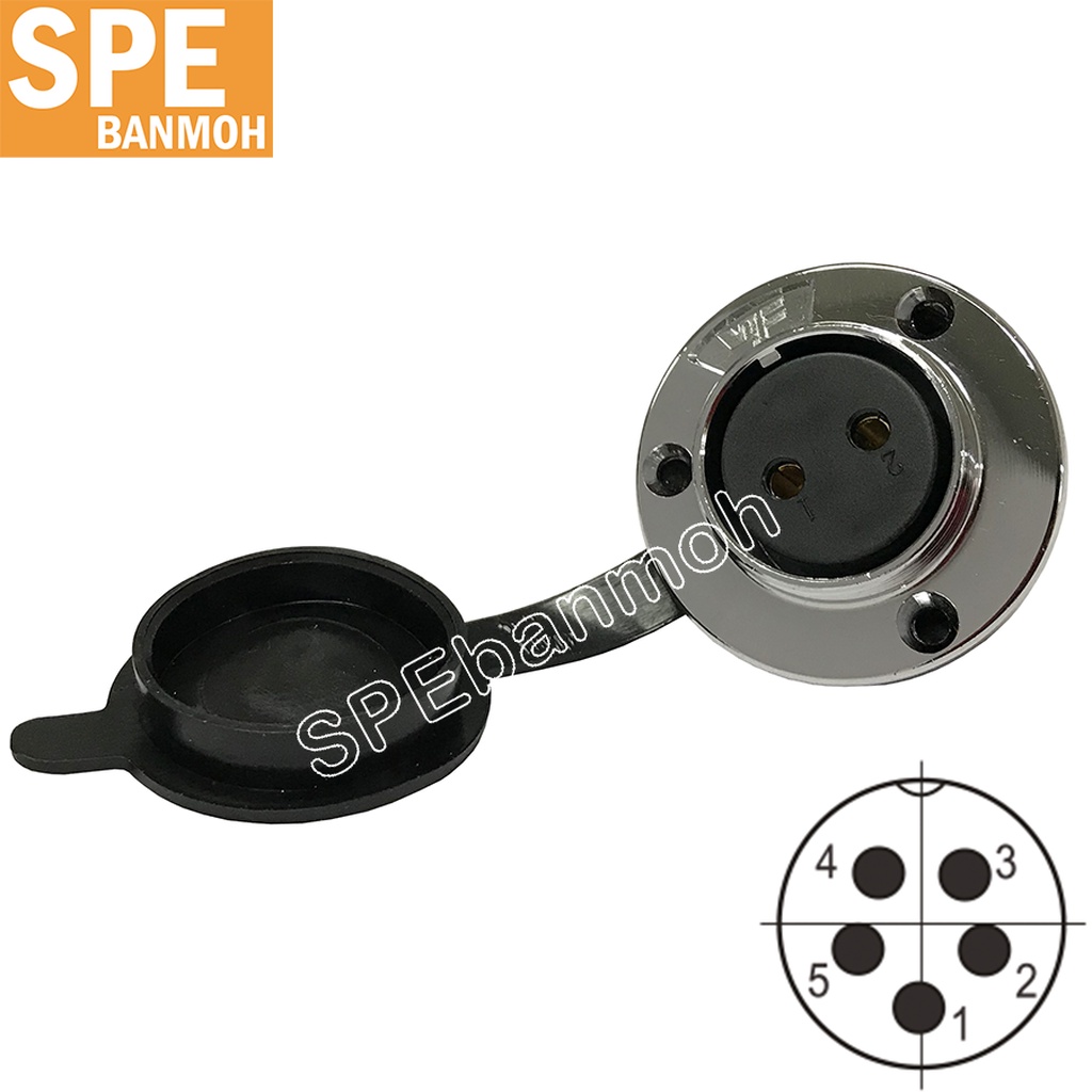 [ 1 ชิ้น ] GX30-JM-05 5P เมียติดแท่น